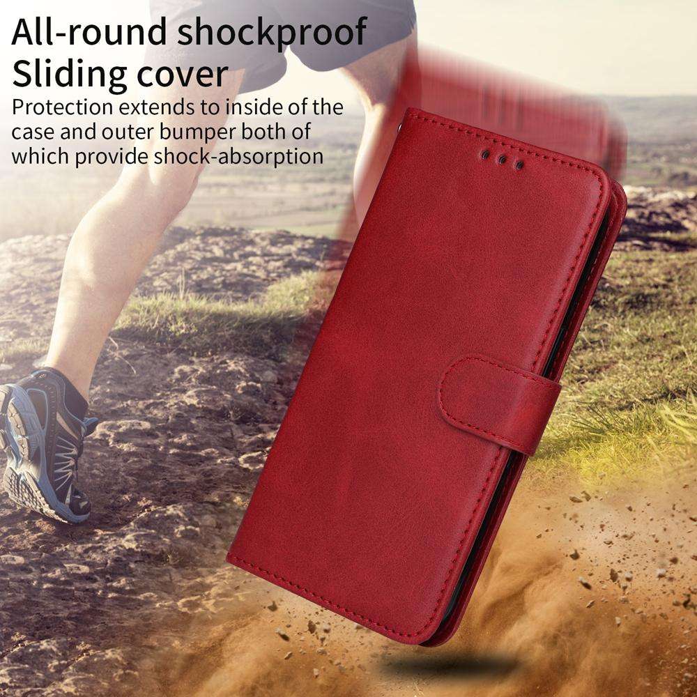For Infinix Hot 60 4G / Hot 60i 4G Classic Calf Texture Flip Leather Phone Case(Red)