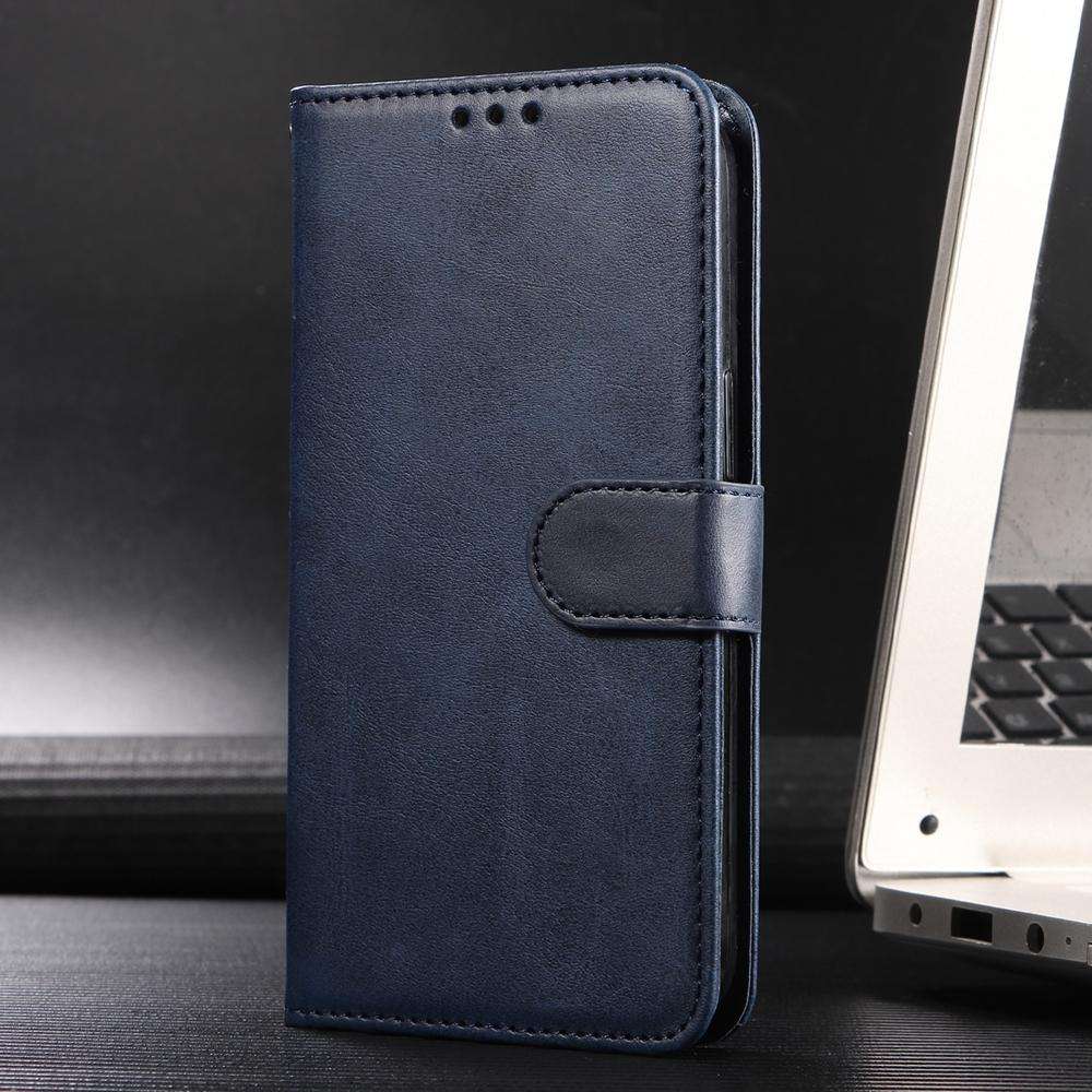 For Infinix Hot 60 4G / Hot 60i 4G Classic Calf Texture Flip Leather Phone Case(Blue)