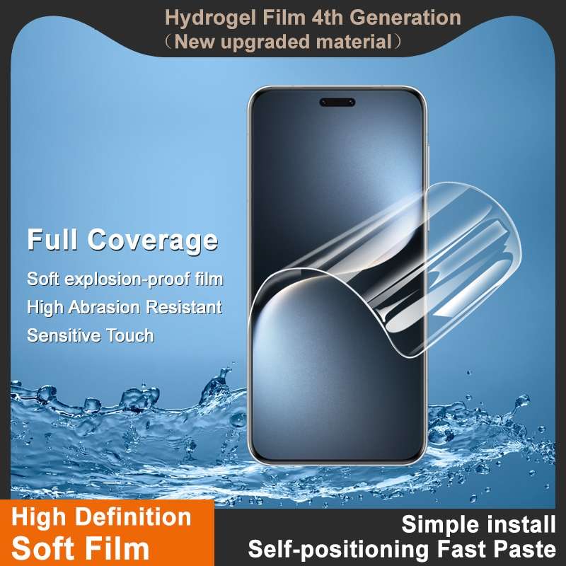 For Honor Magic7 Pro 5G imak 4th Generation Full Coverage Screen Hydrogel Film Protector