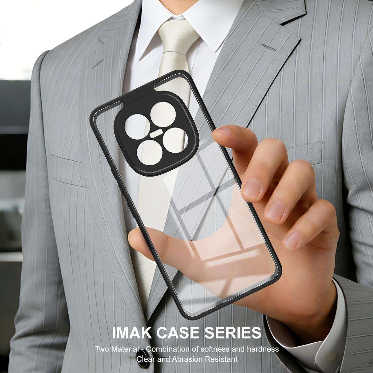 For Redmi Note 15 Pro 4G Global 163.2mm imak UX-9A Series Four-corner Airbag Shockproof Phone Case