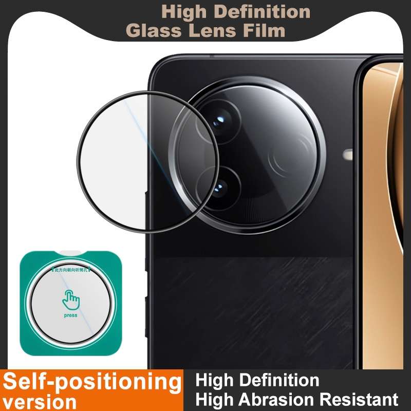 For Redmi K80 imak HD Glass Rear Camera Lens Film, Self-positioning Version