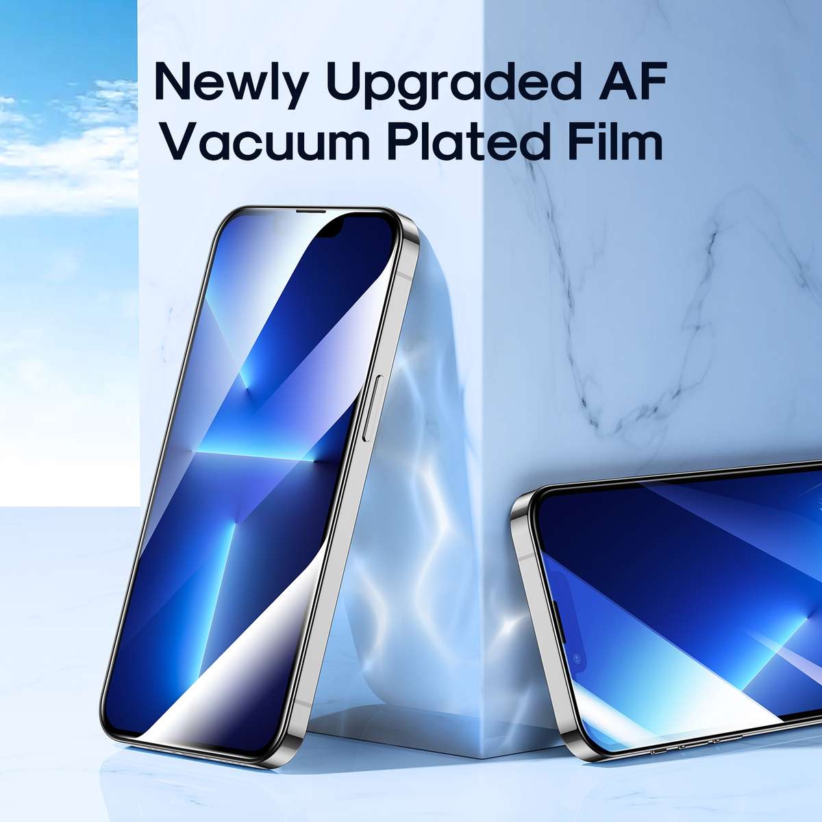 For iPhone 15 Pro JOYROOM Knight Series 2.5D Full Screen HD Tempered Glass Film
