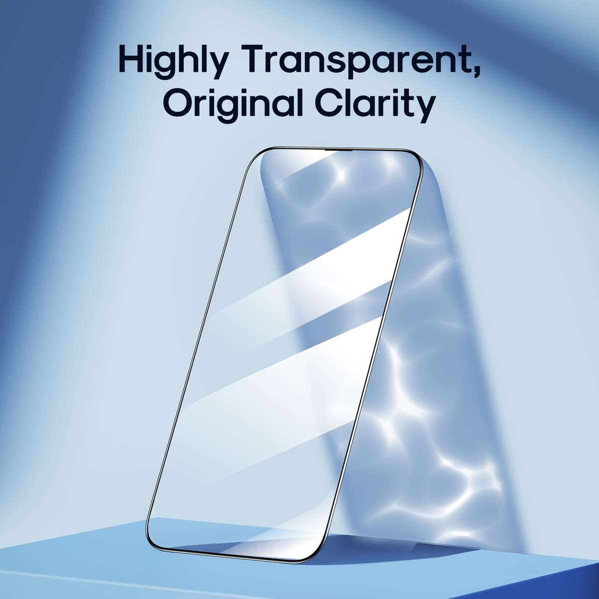 For iPhone 15 Pro JOYROOM Knight Series 2.5D Full Screen HD Tempered Glass Film