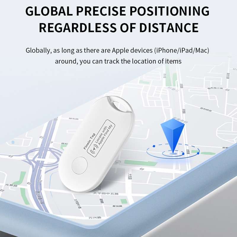 F1 Global Location Tracker Anti-lost Device(White)