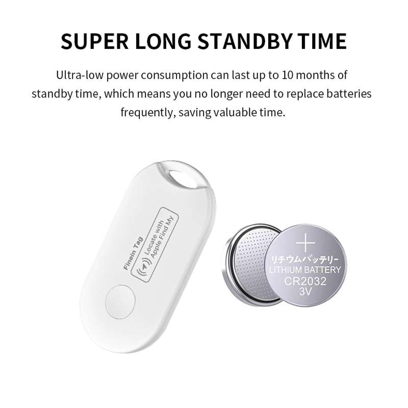 F1 Global Location Tracker Anti-lost Device(White)
