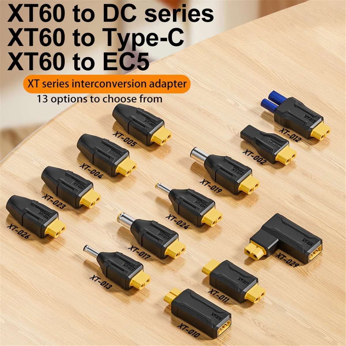 XT-004 XT60 to 7.9x0.9 Interchange Adapter