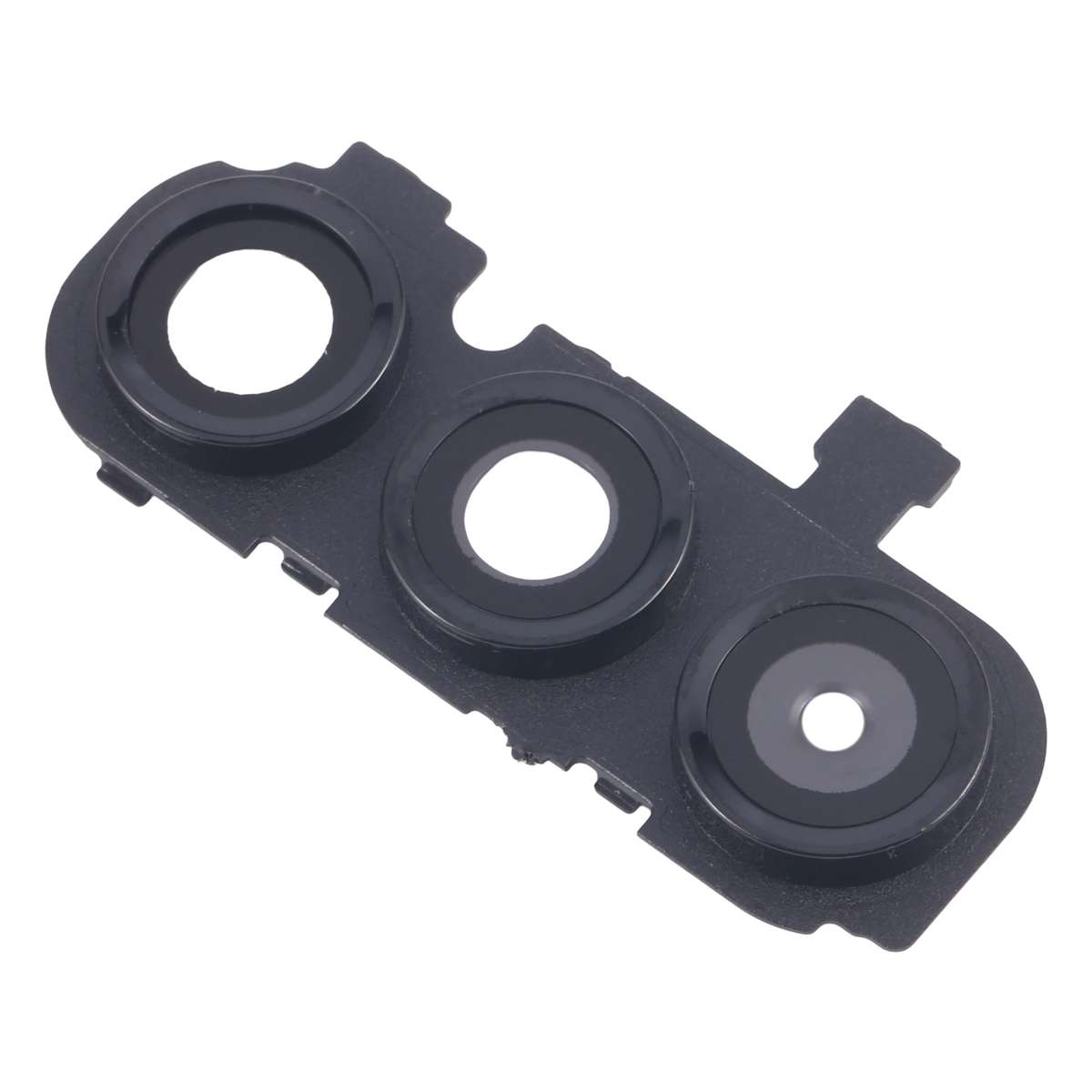 For Samsung Galaxy A16 5G SM-A166B 10pcs Rear Camera Lens Cover(Black)