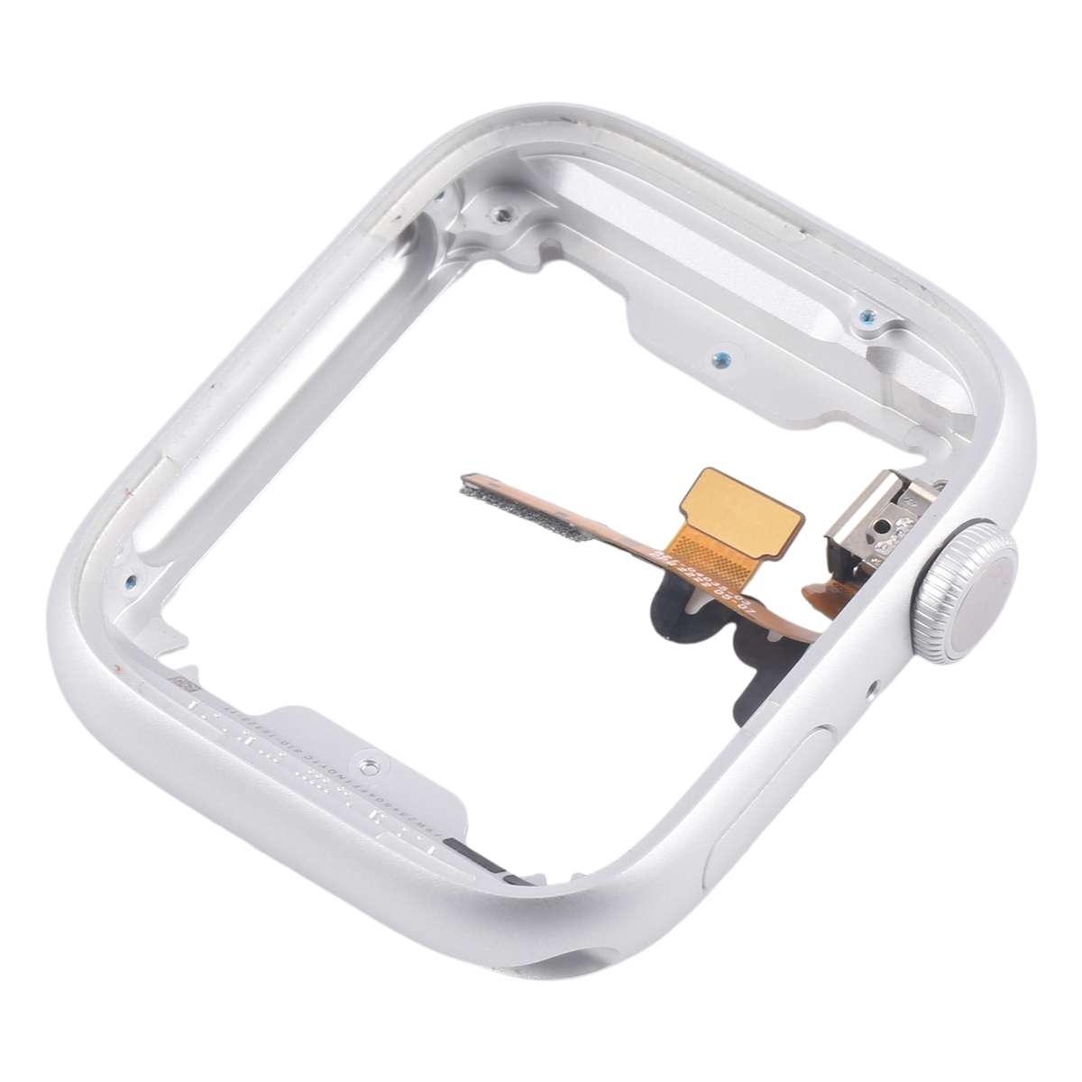 For Apple Watch Series 8 / 9 41MM LTE Aluminium Alloy Middle Frame Bezel Plate with Crown Spin Axis