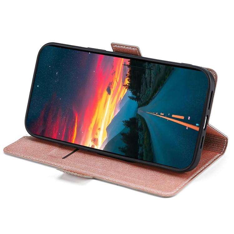 For Redmi K80 Ultra Ultra-thin Voltage Side Buckle Horizontal Flip Leather Phone Case(Rose Gold)