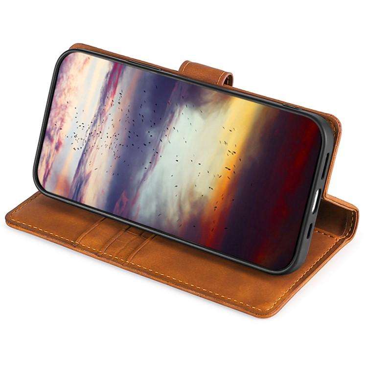 For Redmi K80 Ultra Skin Feel Crocodile Magnetic Clasp Leather Phone Case(Brown)