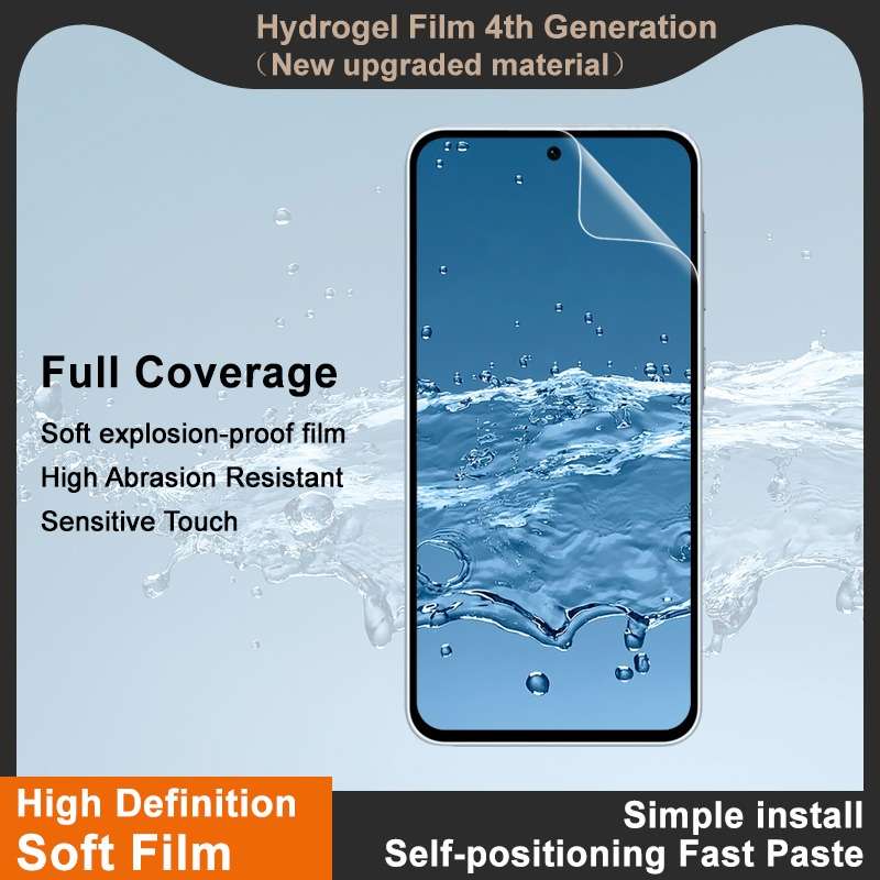 For Samsung Galaxy A36 5G / A56 5G imak 4th Generation Full Coverage Screen Hydrogel Film Protecto