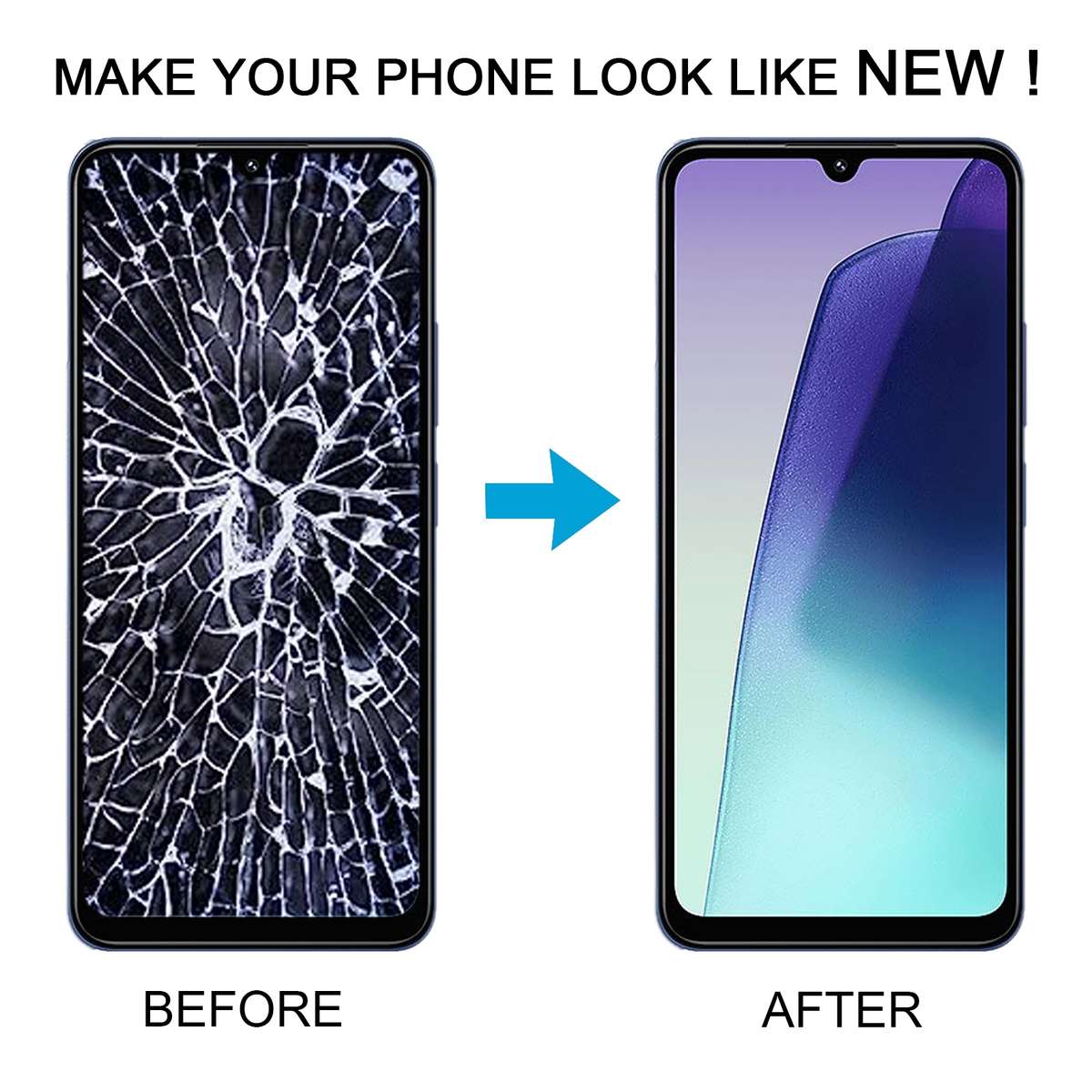 For Xiaomi Redmi 14R OEM LCD Screen Digitizer Full Assembly with Frame