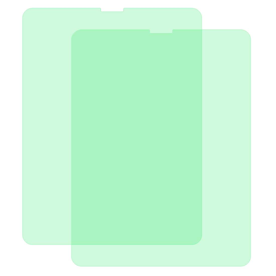 For iPad Pro 12.9 inch (2020) 2 PCS 9H 2.5D Eye Protection Green Light Explosion-proof Tempered Gl