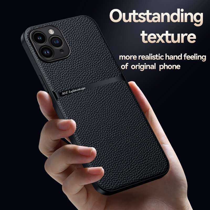 For iPhone 11 Pro Max Litchi Leather Magnetic Full Coverage Shockproof Phone Case(Green)