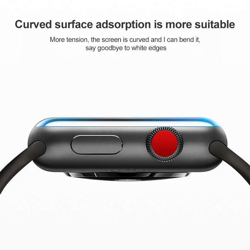 For Apple Watch Series 11 / 10 42mm Soft Hydrogel Film Watch Screen Protector with Locator