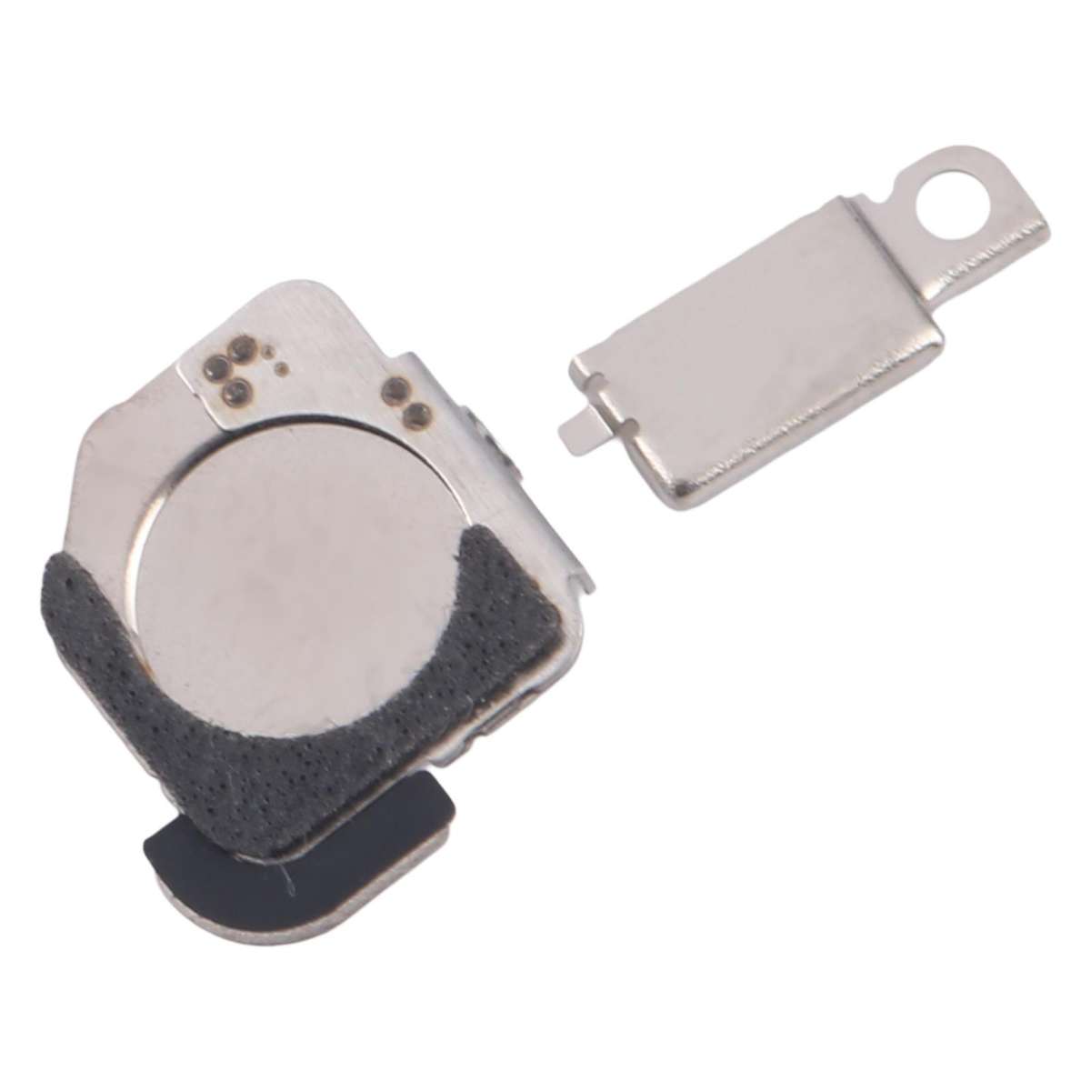 For iPhone 15 Pro 1 Pair Flashlight / Mic Iron Sheet Cover (On The Back Cover)