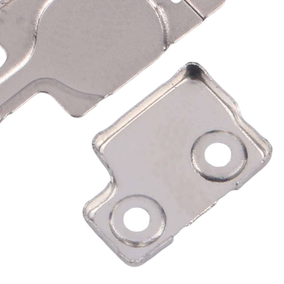 For iPhone 15 Pro Max 1 Pair Flashlight / Mic Iron Sheet Cover (On The Back Cover)