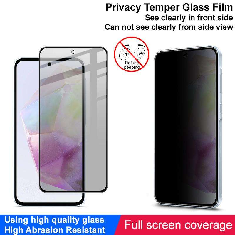 For Galaxy A36 5G / A56 5G imak HD Full Screen Privacy Tempered Glass Protective Film