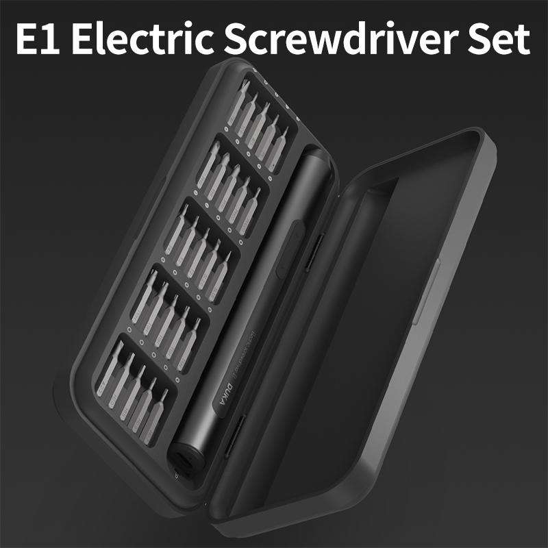 Original Xiaomi Youpin DUKA E1 Electric Screwdriver Set(Black)