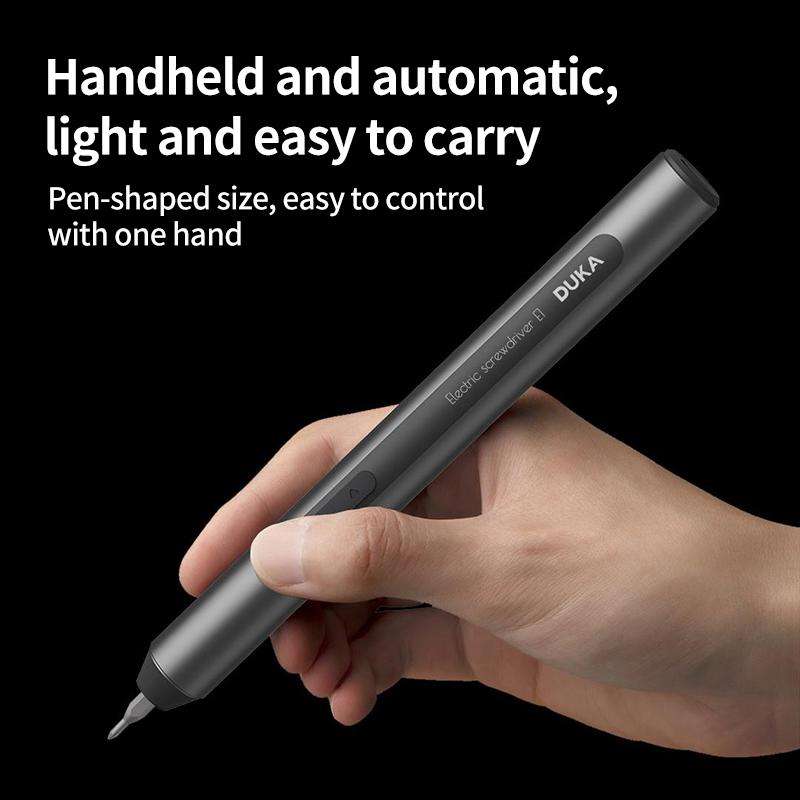 Original Xiaomi Youpin DUKA E1 Electric Screwdriver Set(Black)