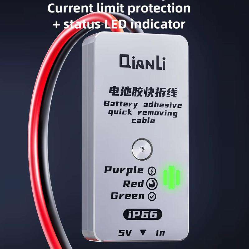Qianli iP66 Battery Adhesive Quick Removing Cable for iPhone