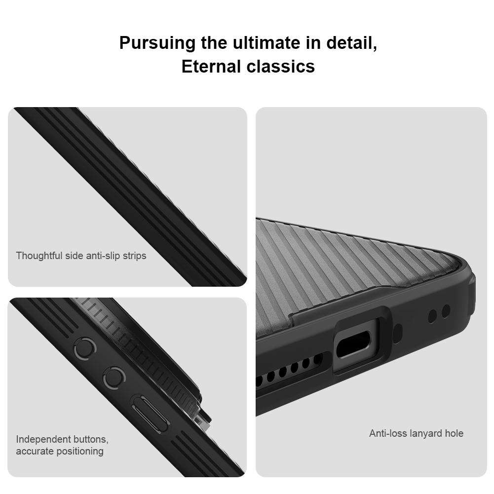 For Xiaomi 17 Ultra NILLKIN CamShield Prop MagSafe Magnetic Translucent PC Phone Case(Black)