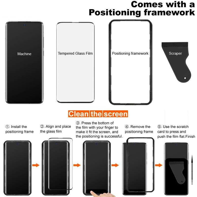 For Huawei Mate 60 Pro imak 3D Curved Tempered Glass Film, Full Glue Positioning Version