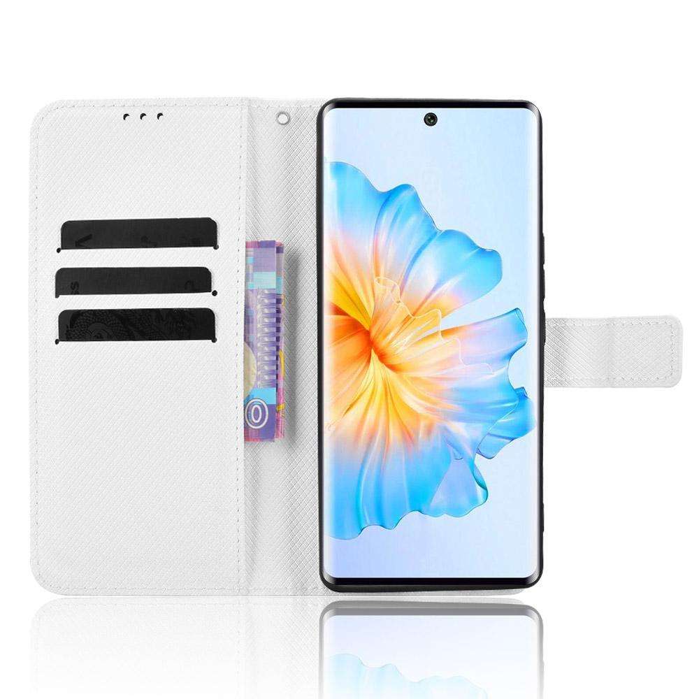 For Fossibot S3 Pro Diamond Texture Leather Phone Case(White)