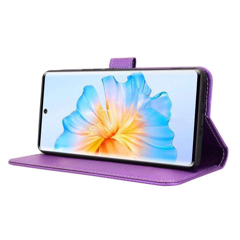 For Fossibot S3 Pro Diamond Texture Leather Phone Case(Purple)