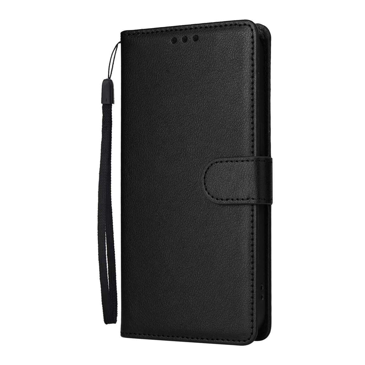 For Redmi Note 14 4G 164.84mm 3-Card Slots Multifunctional Leather Phone Case(Black)