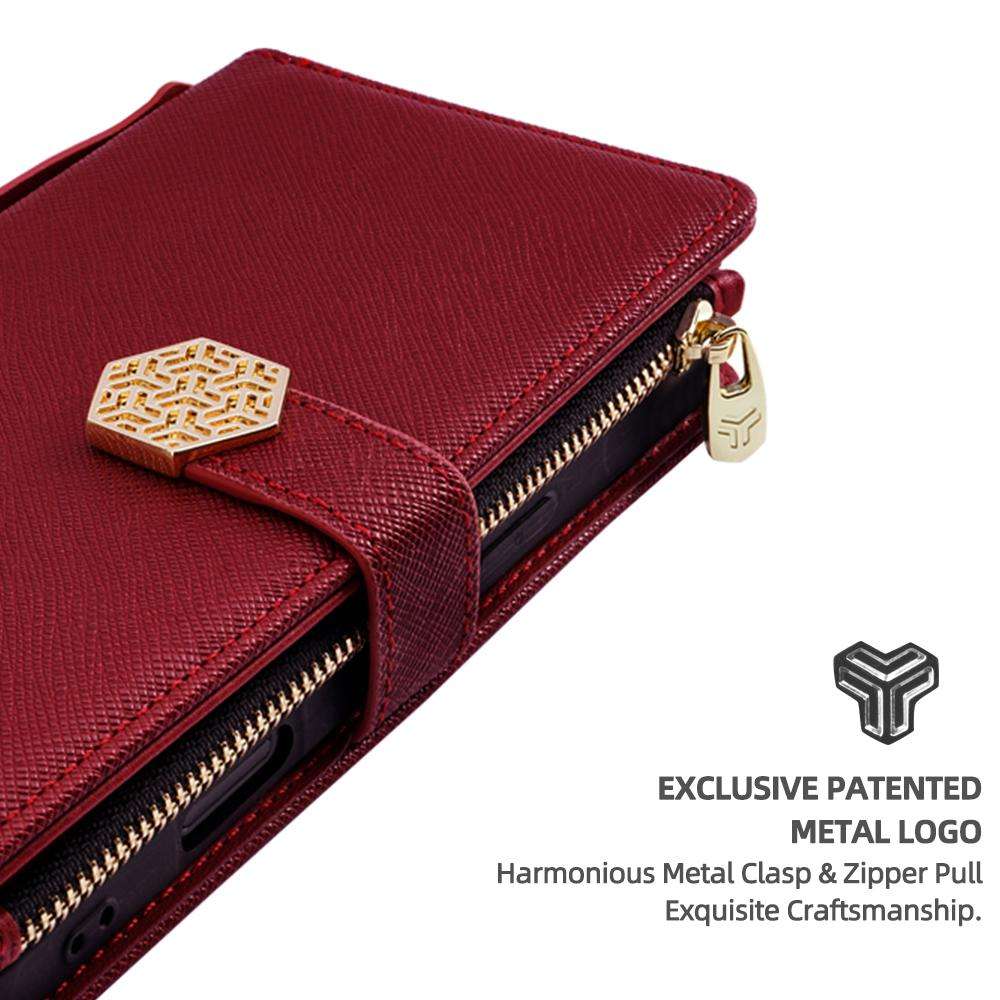 For Redmi K80 Ultra Crossbody Handle Cross Texture Leather Phone Case(Red)