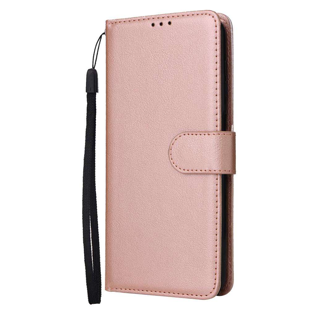 For Samsung Galaxy S25 FE 5G 3-Card Slots Multifunctional Leather Phone Case(Rose Gold)
