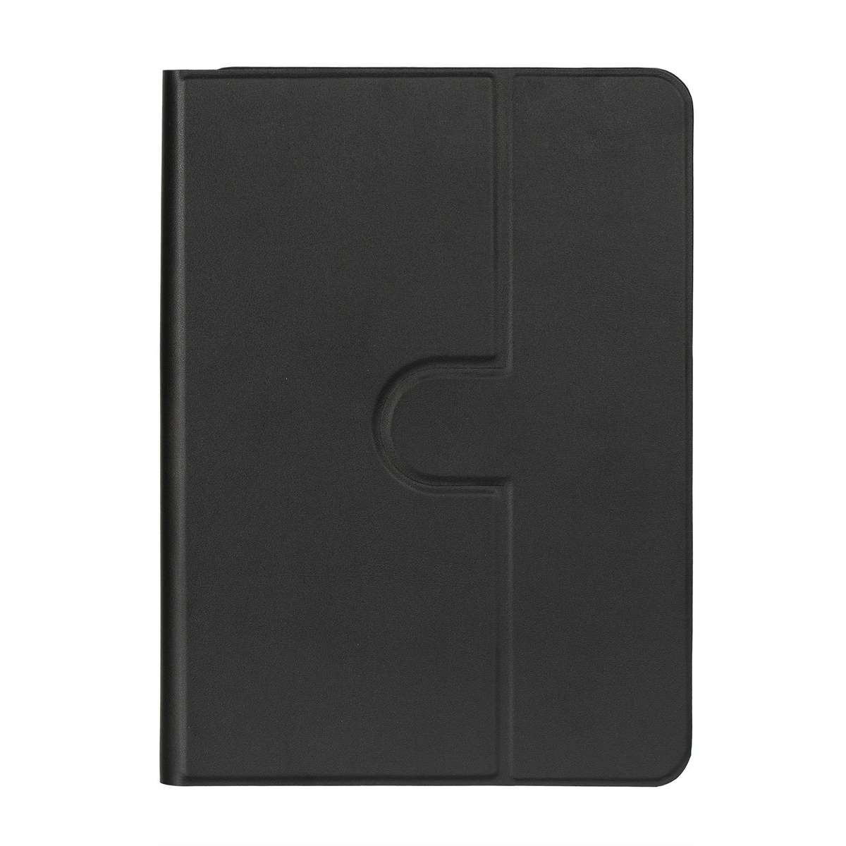 9-10 inch Voltage Silicone 360 Rotation Leather Tablet Case(Black)