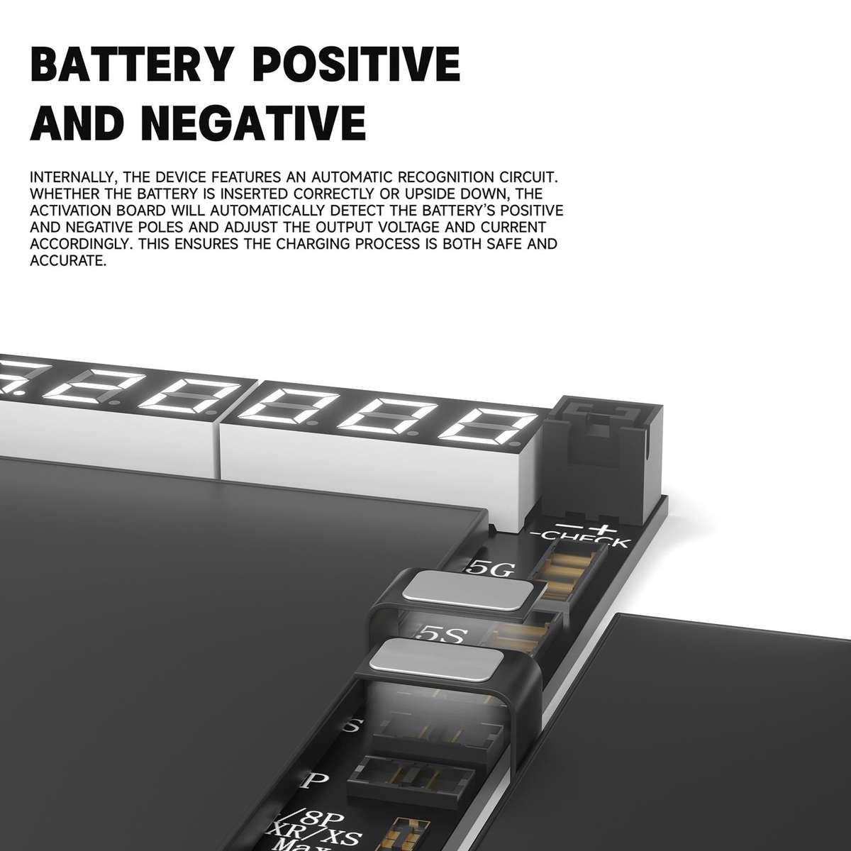 LUOWEI LW-B03 Battery Fast Charging Activation Board for iPhone/Android