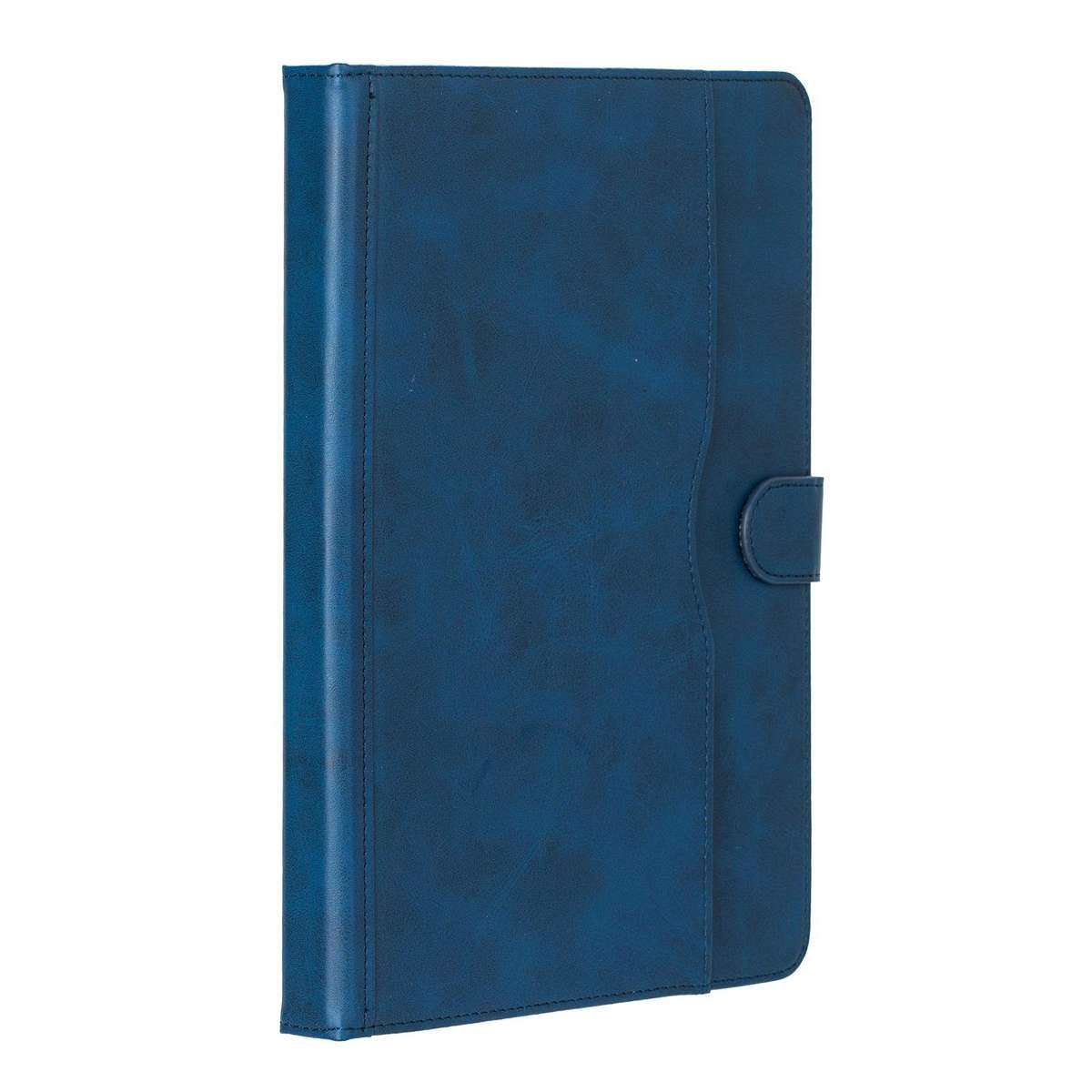 9-10 inch Two-Color Cowhide Leather Tablet Case(Black)