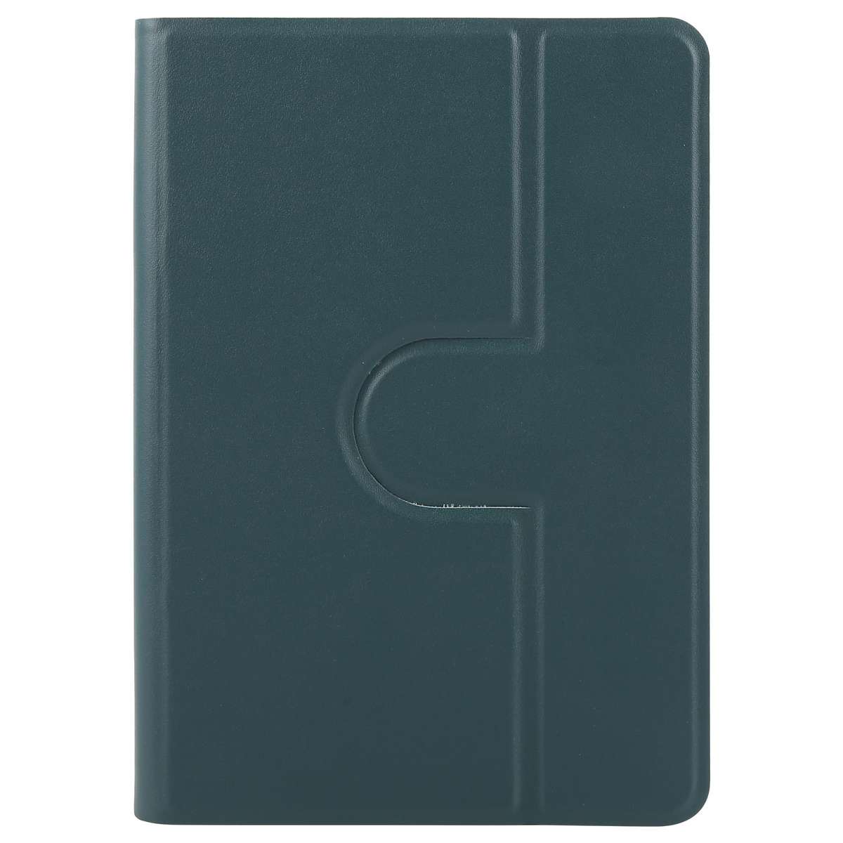 7-8 inch Voltage Hook 360 Rotation Leather Tablet Case(Deep Green)