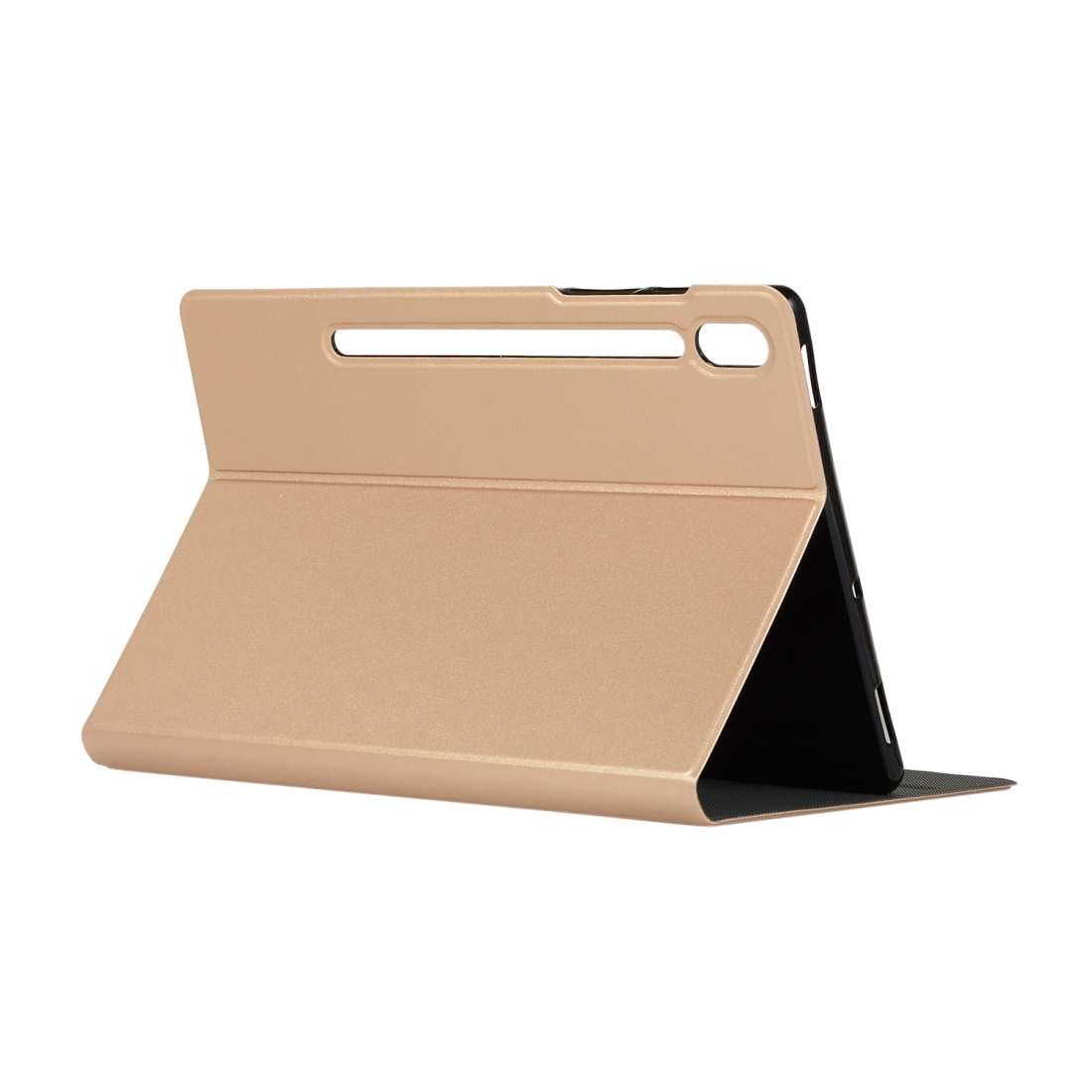For Samsung Galaxy Tab S8+ / Tab S8 Plus / Tab S7 FE / Tab S7+ / T970 Horizontal Flip E ... (Gold)