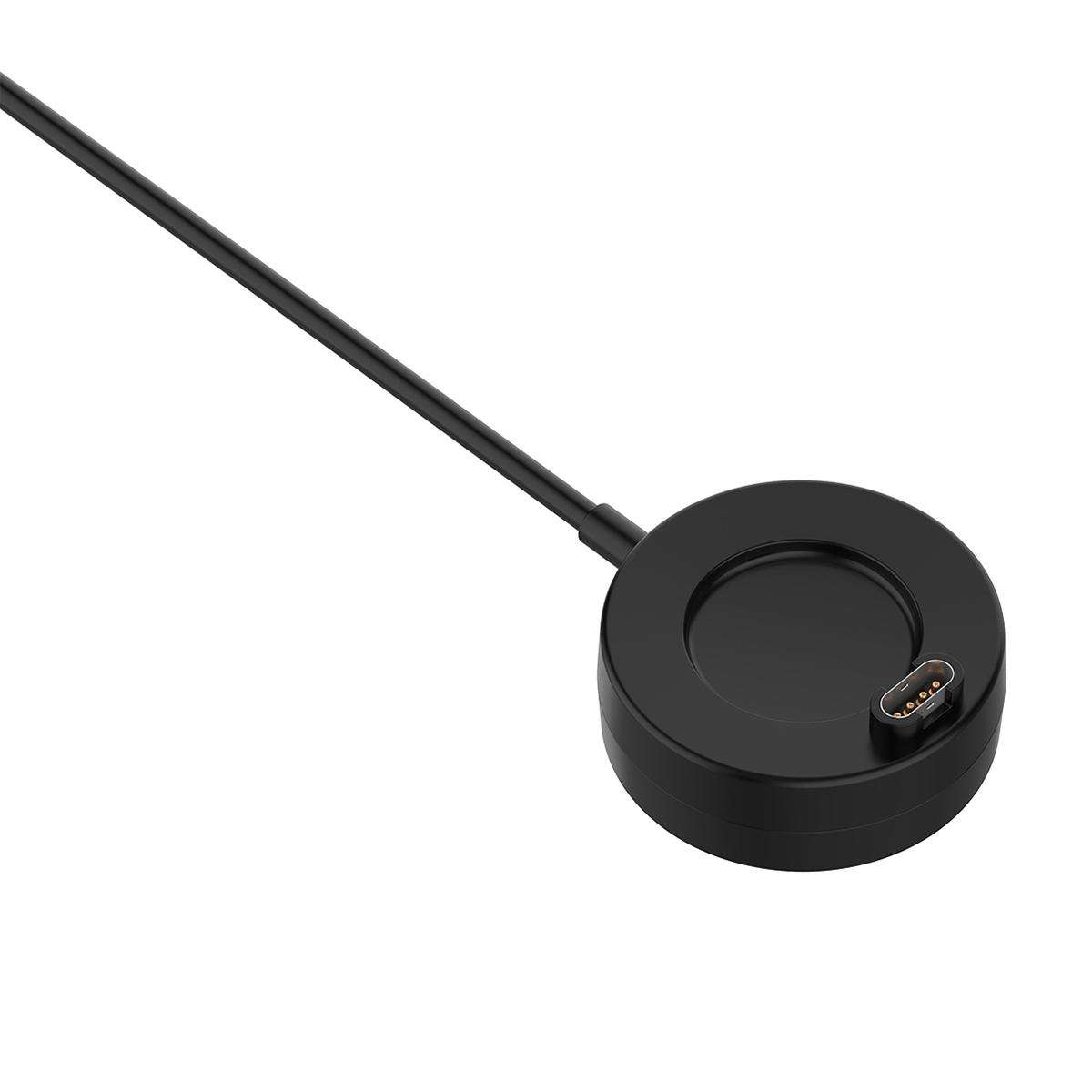 For Garmin Fenix 8 / 7X / 6S Pro xDfind USB Port Integrated Watch Charger With Data Tr ... (Black)