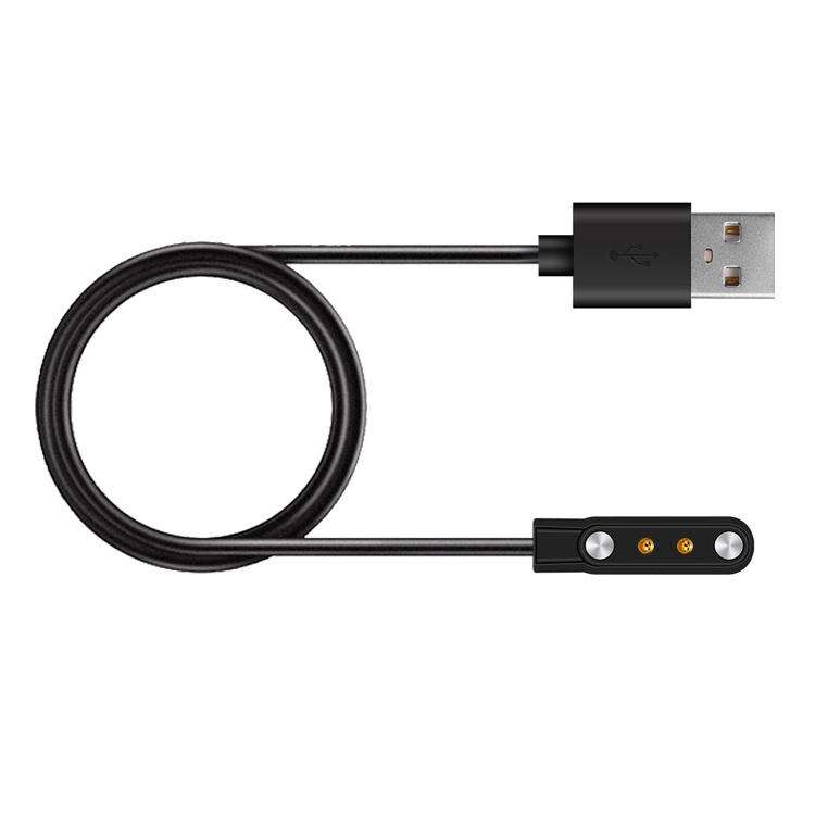 For Xiaomi Haylou Solar LS05 xDfind USB Port Magnetic Charging Cable, Without Chip Pro ... (Black)