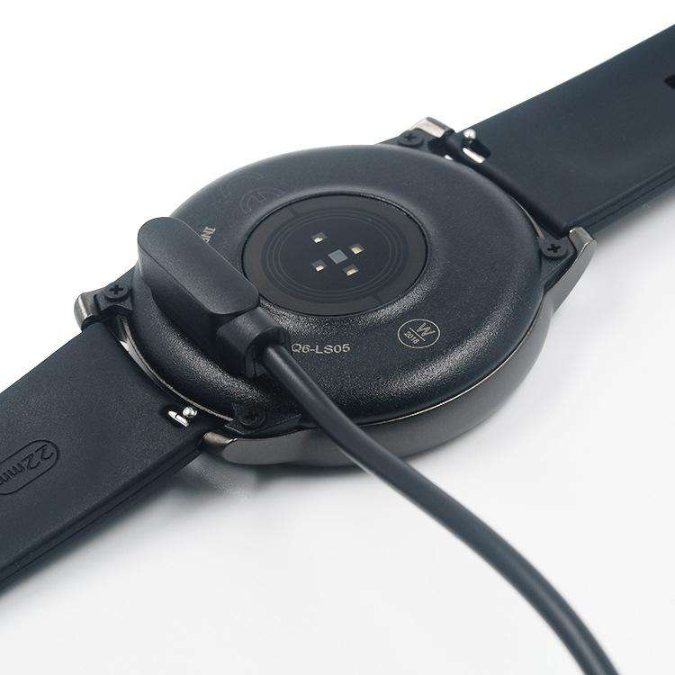 For Xiaomi Haylou Solar LS05 xDfind USB Port Magnetic Charging Cable, Without Chip Pro ... (Black)