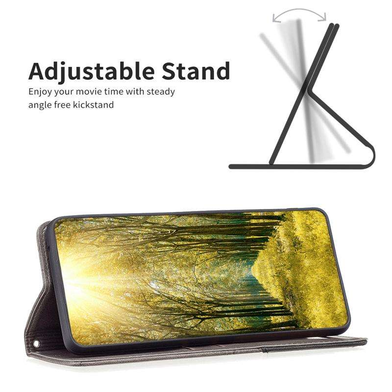 For Xiaomi 15T Pro Rhombus Texture Magnetic Leather Phone Case(Grey)