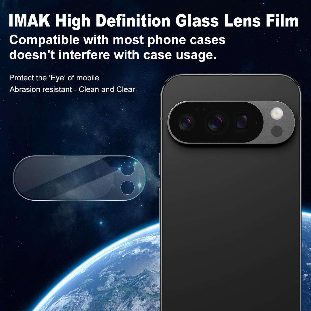 For Google Pixel 10 Pro XL IMAK Rear Camera Lens Glass Film Thin Version