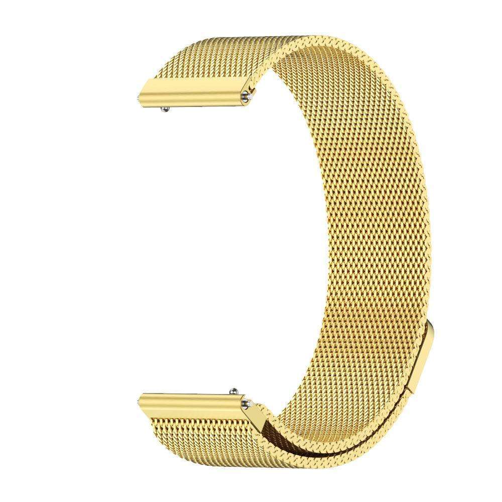 22mm MIJOBS Milan Magnetic Metal Watch Band(Gold)