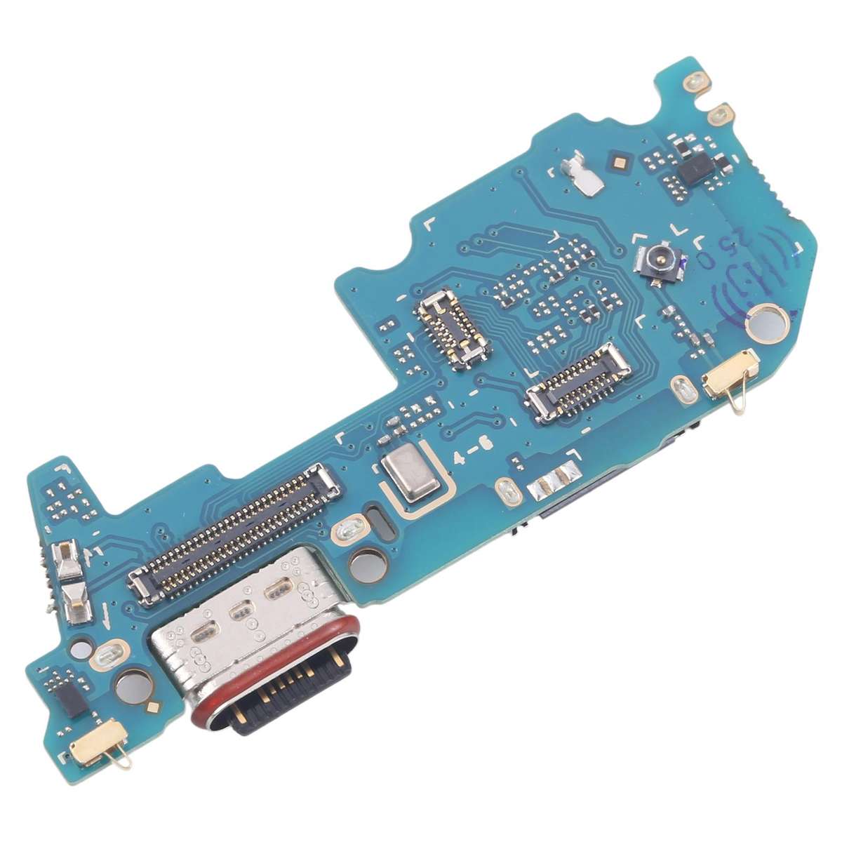 For Realme 14 Pro+ 5G RMX5051 Charging Port Board With SIM Card Holder Socket, Not Supporting Fast C