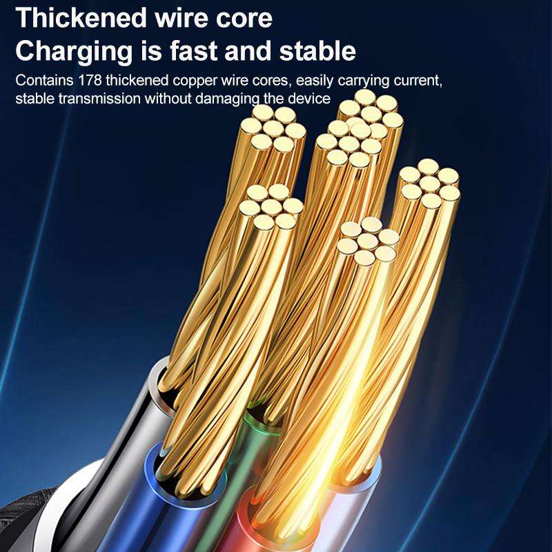 Yesido CA92 100W 5A USB-C / Type-C to Dual Type-C 2 in 1 Charging Cable, Length:1.2m(Black)
