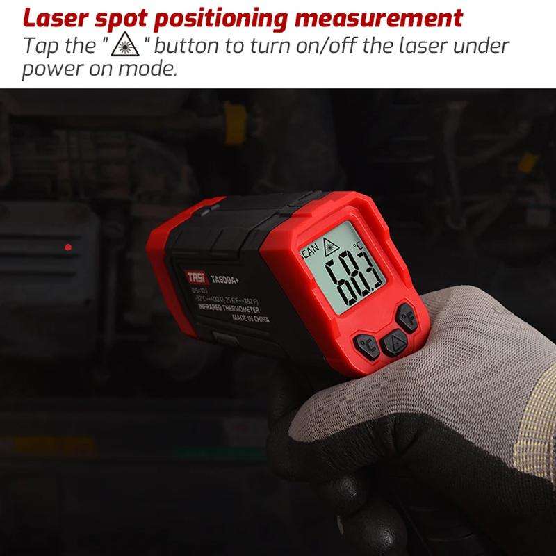 TRSI TA600A+ Infrared Thermometer Measuring Range -32 to 400 Degrees Celsius