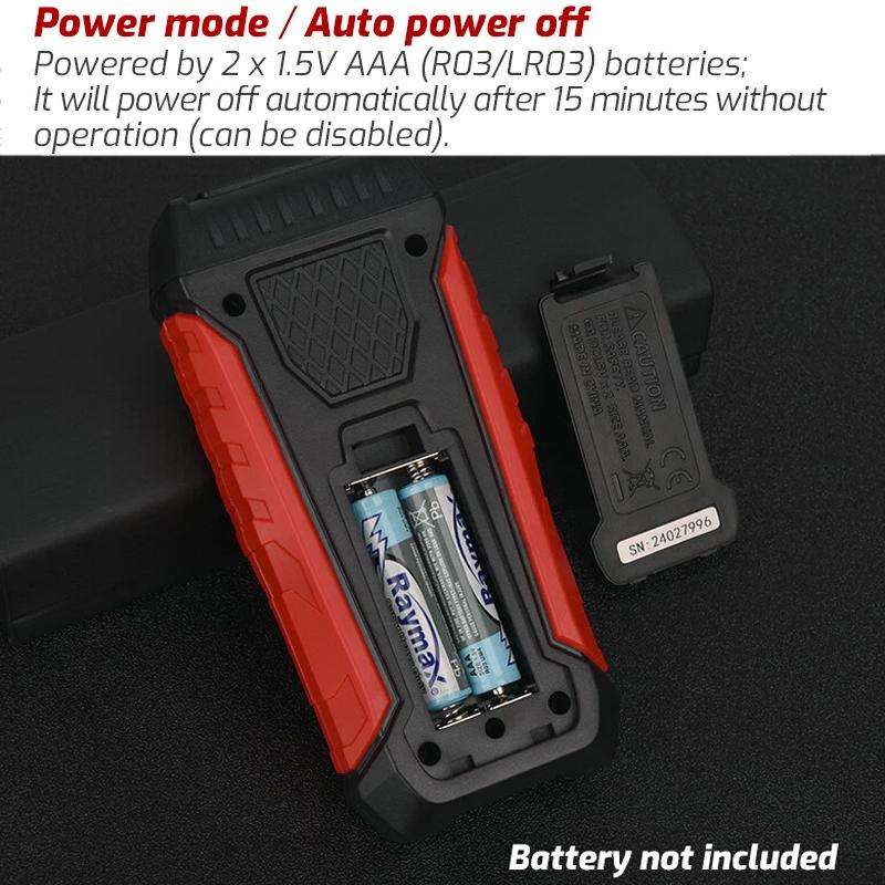 TRSI TA616A Industrial Handheld K-Type Thermocouple Thermometer, Single Channel, Basic Version