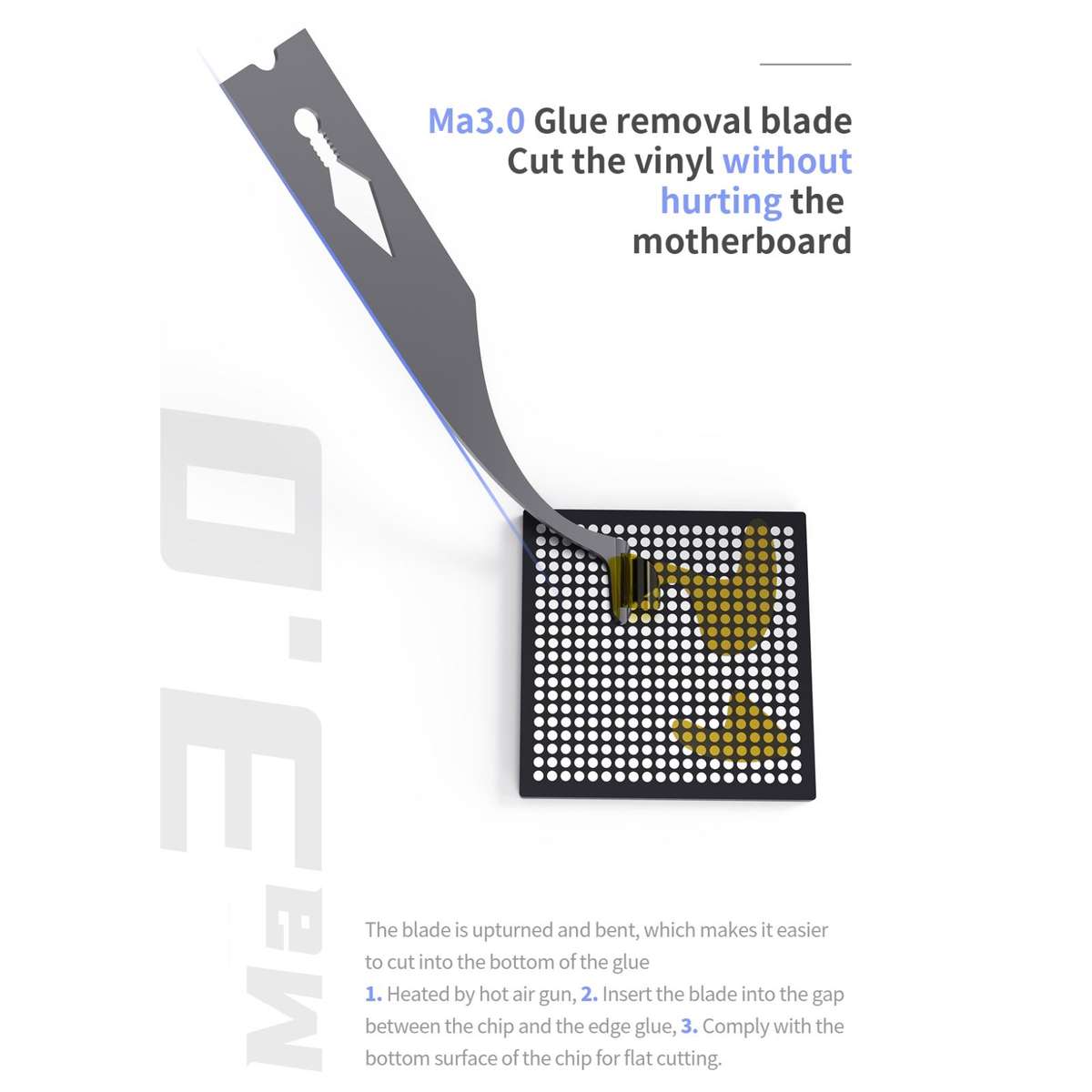 18 Kinds 5 in 1 High Toughness Soft Handmade Polishing Blade, Model:Ma1.0