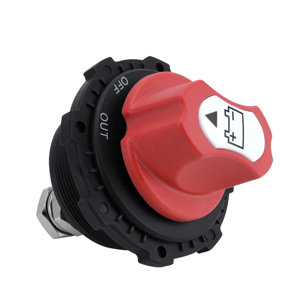 12-24V 300A Heavy-Duty DC Battery Disconnect Switch, Type:Old with OUT Handle Removable