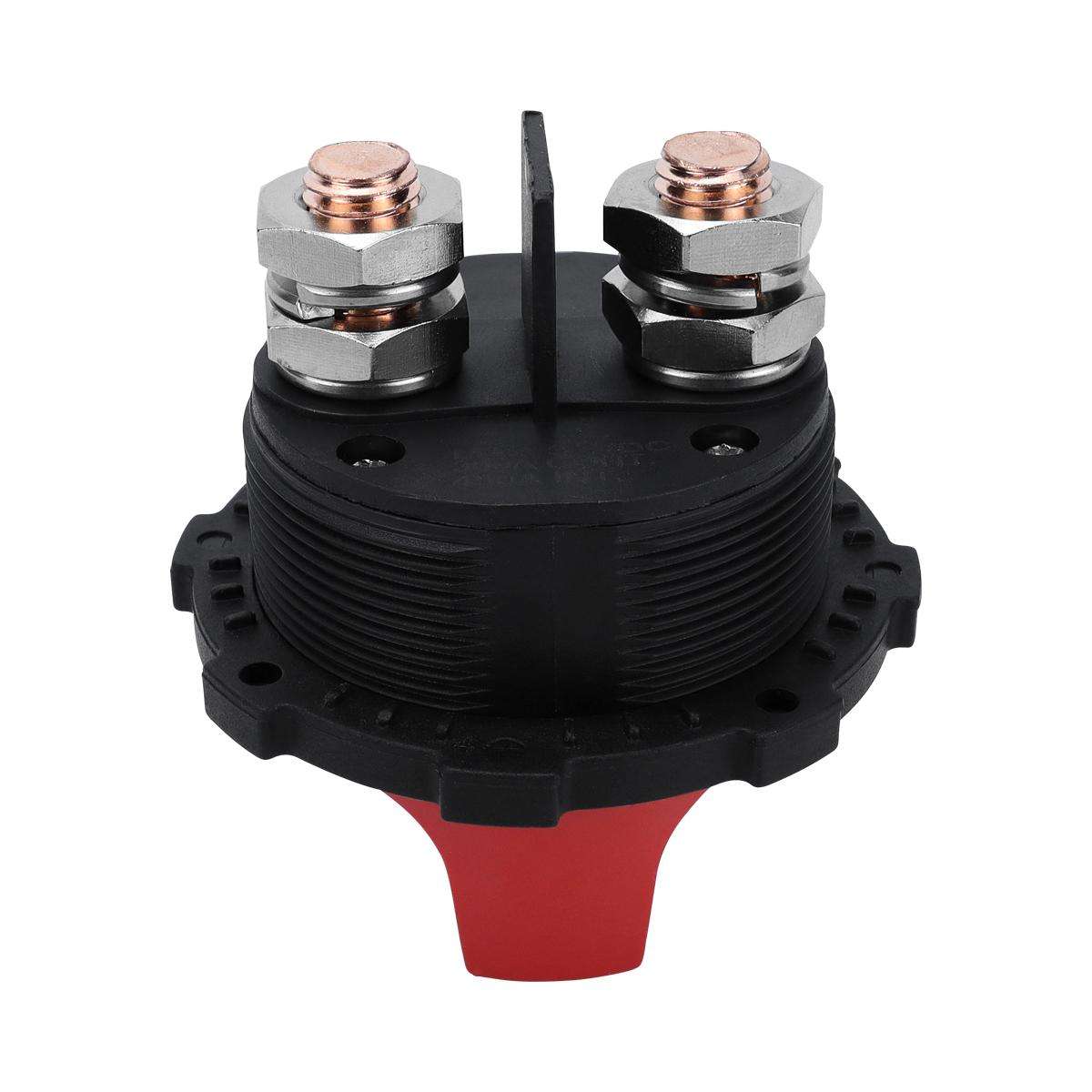 12-24V 300A Heavy-Duty DC Battery Disconnect Switch, Type:New with OUT Handle Removable